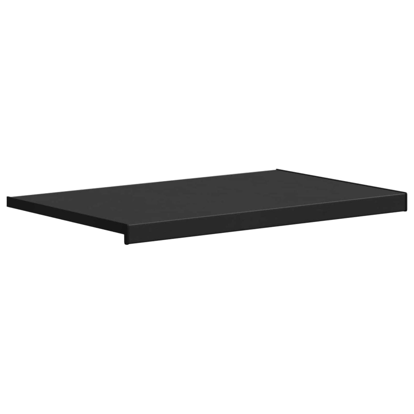 Ablakpárkány Fekete fa erezetű 60 x 50 x 4,5 cm PVC