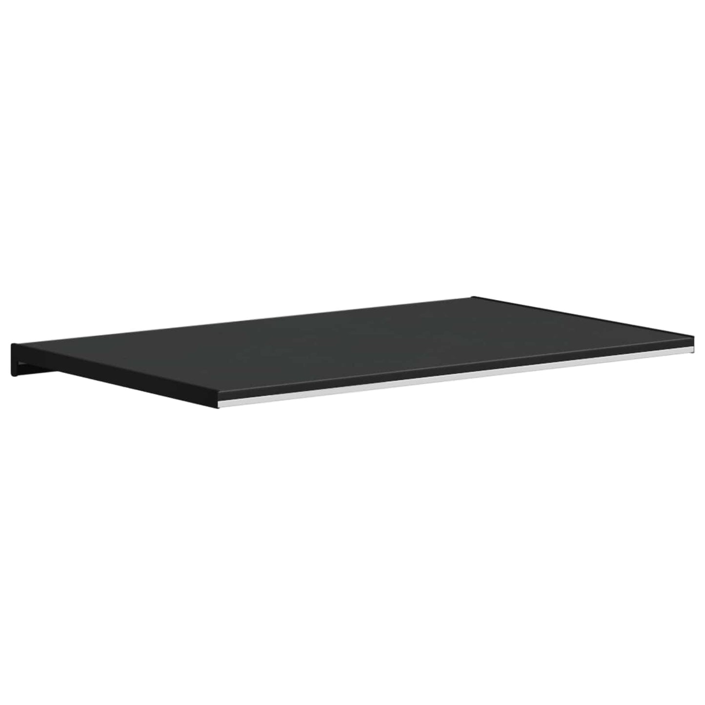 Ablakpárkány Fekete fa erezetű 100 x 50 x 4,5 cm PVC