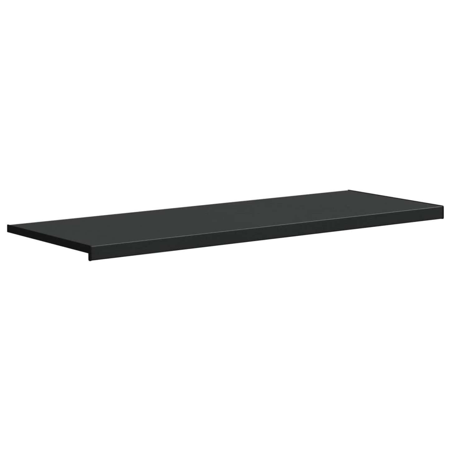 Ablakpárkány Fekete fa erezetű 160 x 50 x 4,5 cm PVC