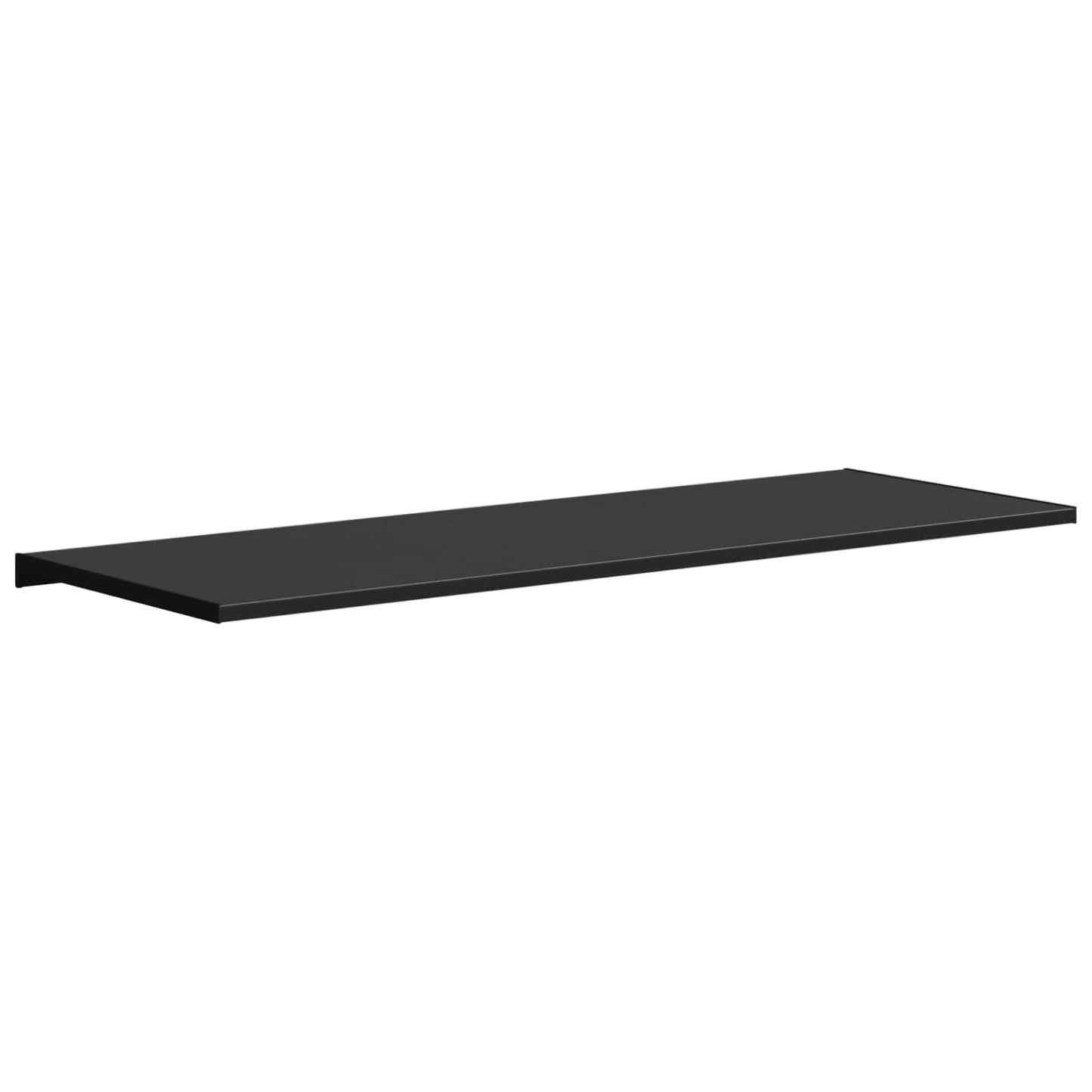 Ablakpárkány Fekete fa erezetű 160 x 50 x 4,5 cm PVC