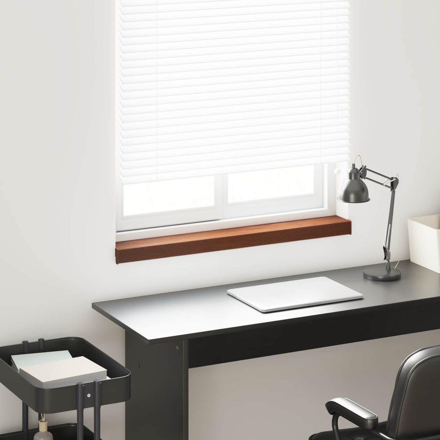 Ablakpárkány Barna fa 60 x 10 x 4,5 cm PVC