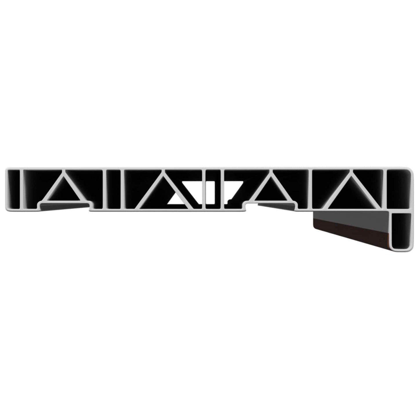 Ablakpárkány Barna fa 100 x 20 x 4,5 cm PVC