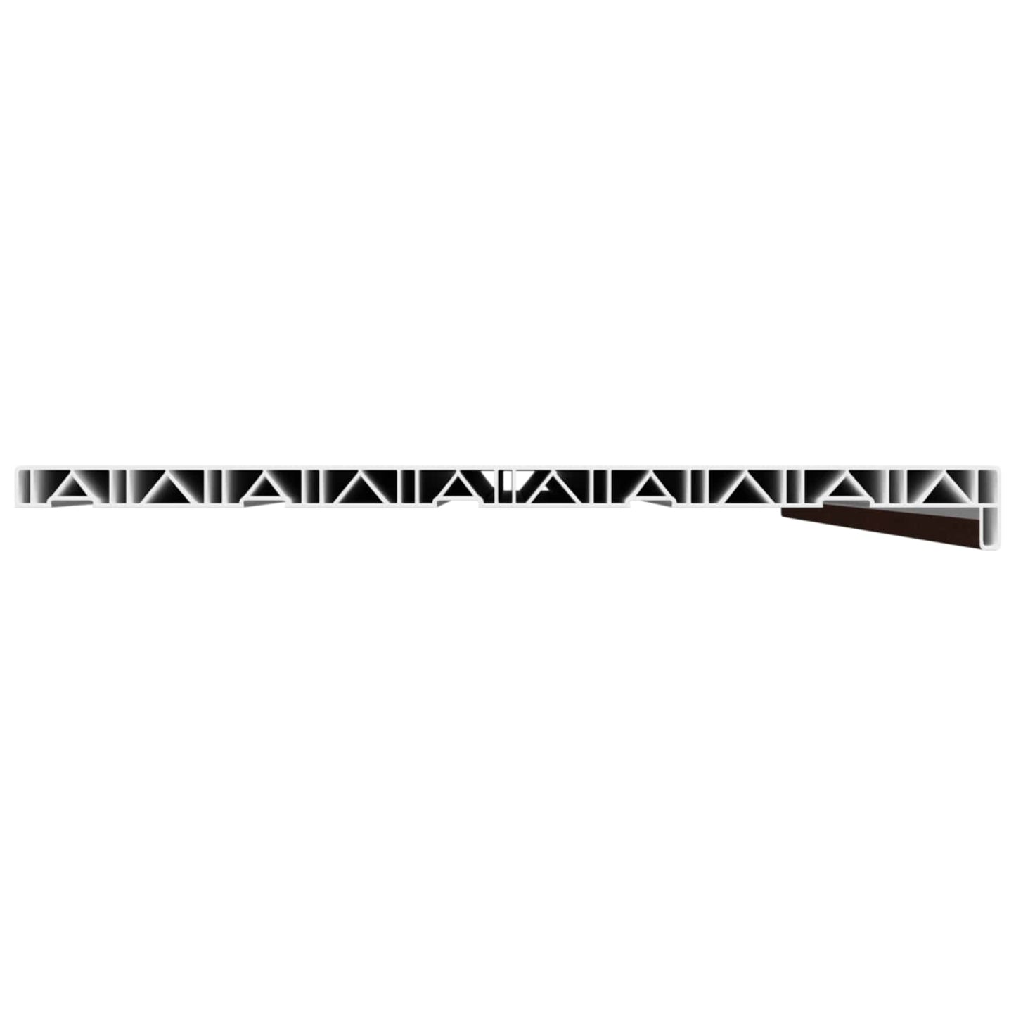 Ablakpárkány Barna fa 120 x 50 x 4,5 cm PVC