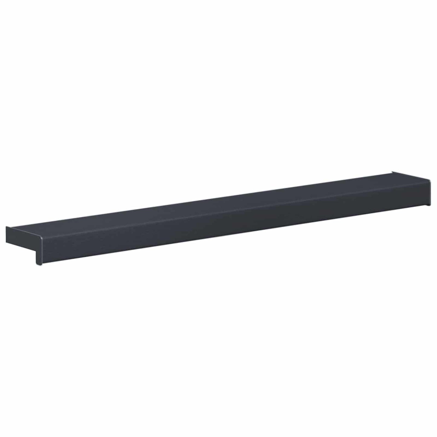 Ablakpárkány Antracit fa erezettel 100 x 10 x 4,5 cm PVC