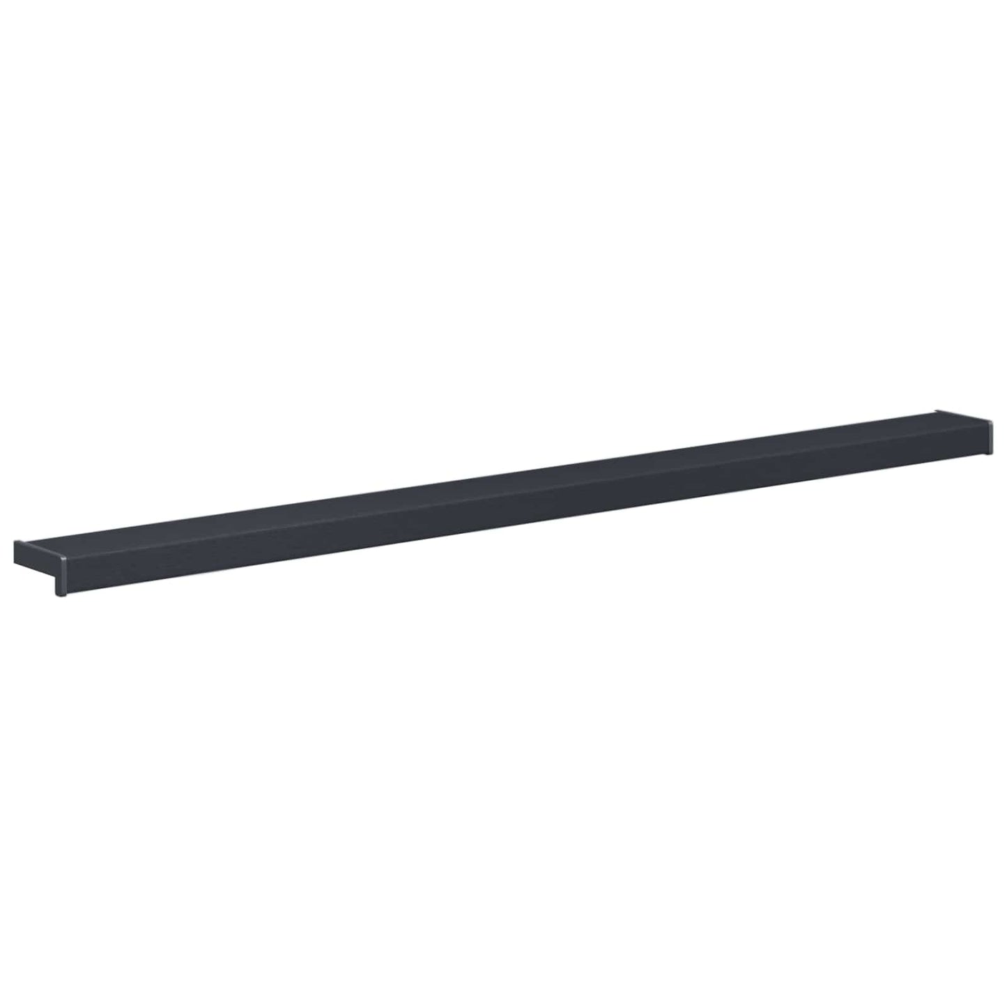Ablakpárkány Antracit fa erezettel 140 x 10 x 4,5 cm PVC