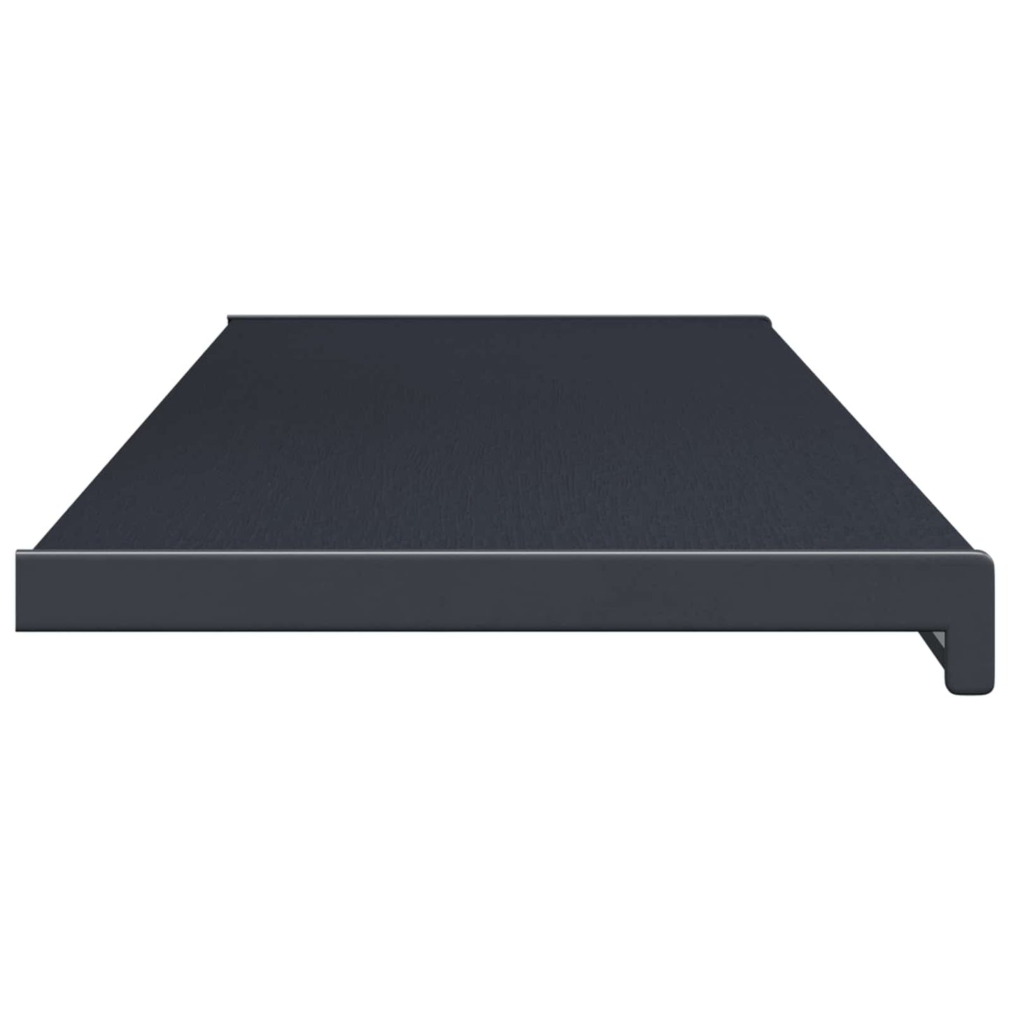 Ablakpárkány Antracit fa erezettel 120 x 20 x 4,5 cm PVC