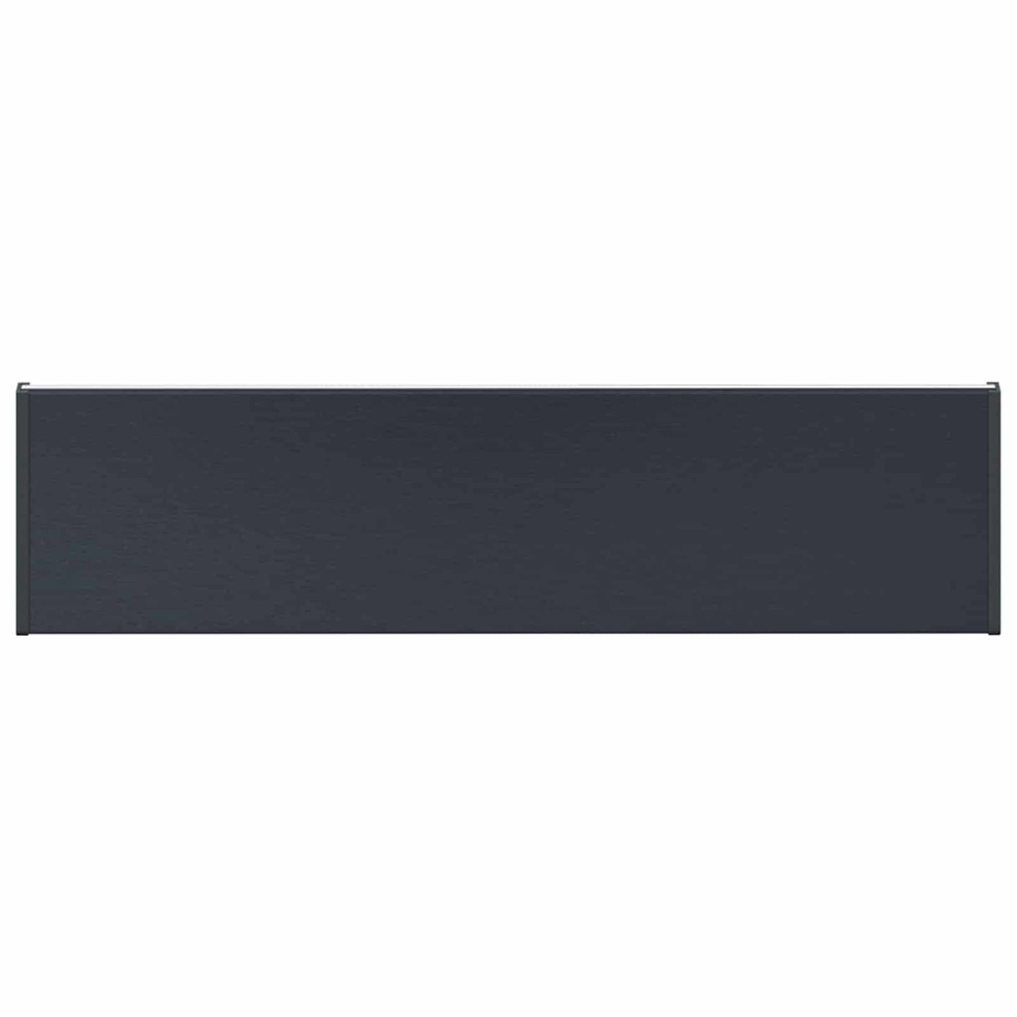 Ablakpárkány Antracit fa erezettel 80 x 25 x 4,5 cm PVC
