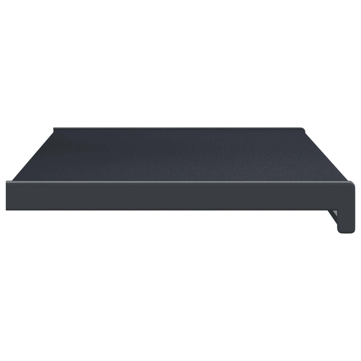 Ablakpárkány Antracit fa erezettel 60 x 30 x 4,5 cm PVC