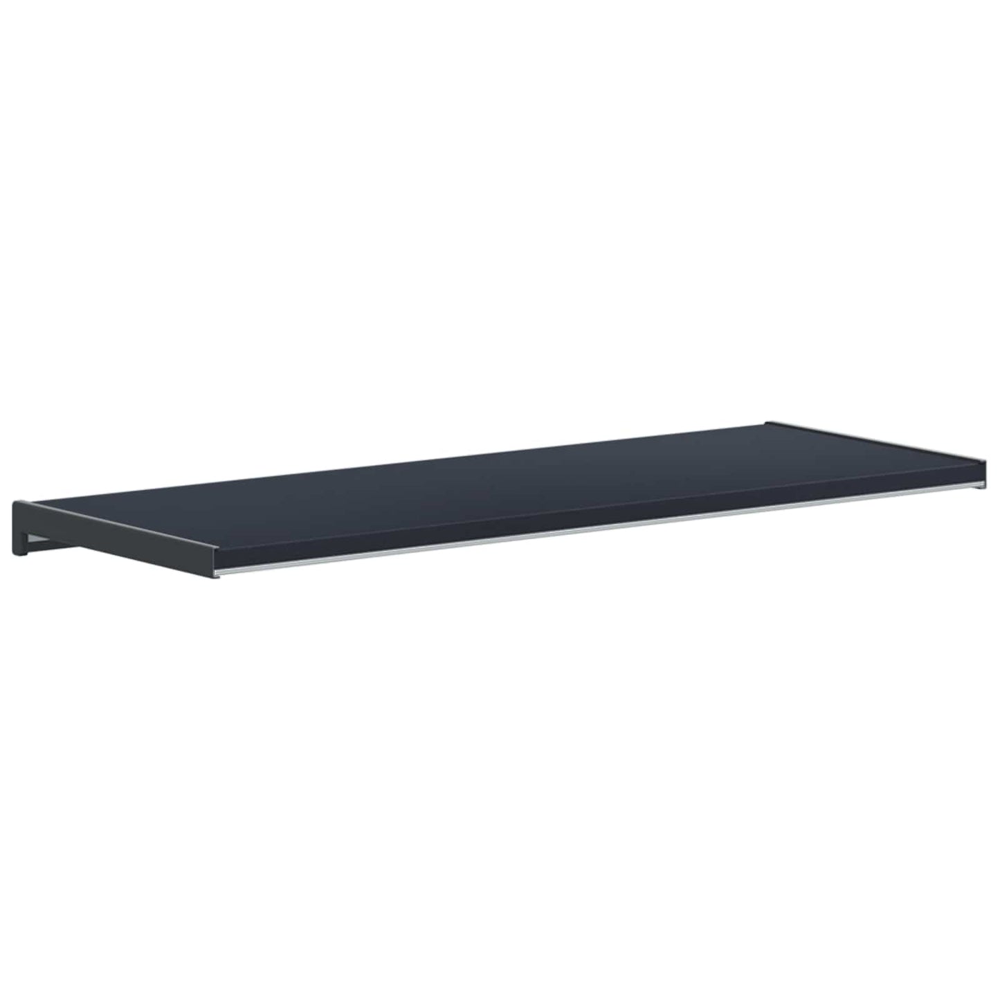 Ablakpárkány Antracit fa erezettel 100 x 30 x 4,5 cm PVC