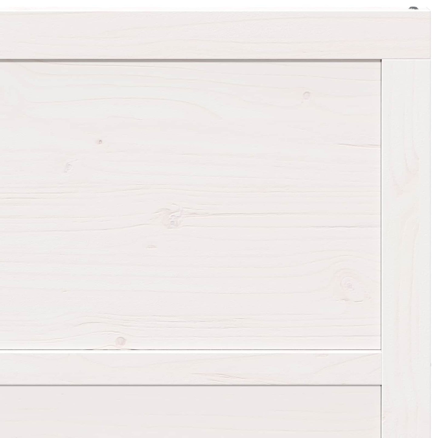 Istállóajtó Fehér 100 x 2,5 x 208 cm Tömör Fenyőfa