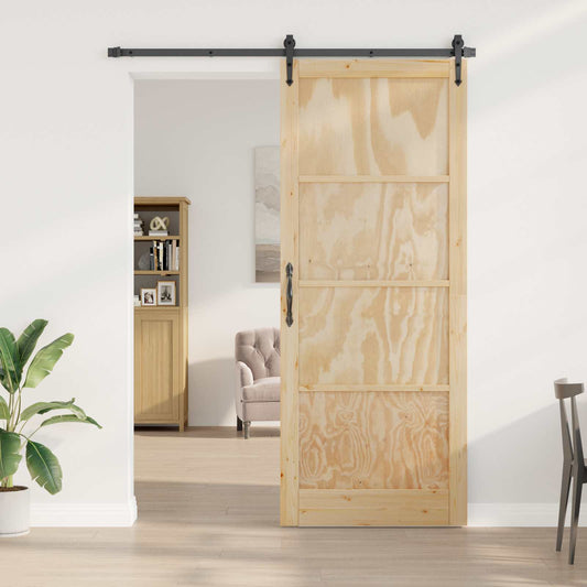 Belső Ajtó Természetes 83 x 232 cm Furnér