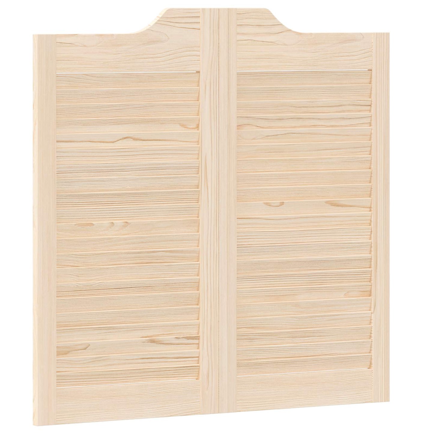 Lengő Ajtók Természetes 80 x 40 cm Tömör Fenyőfa