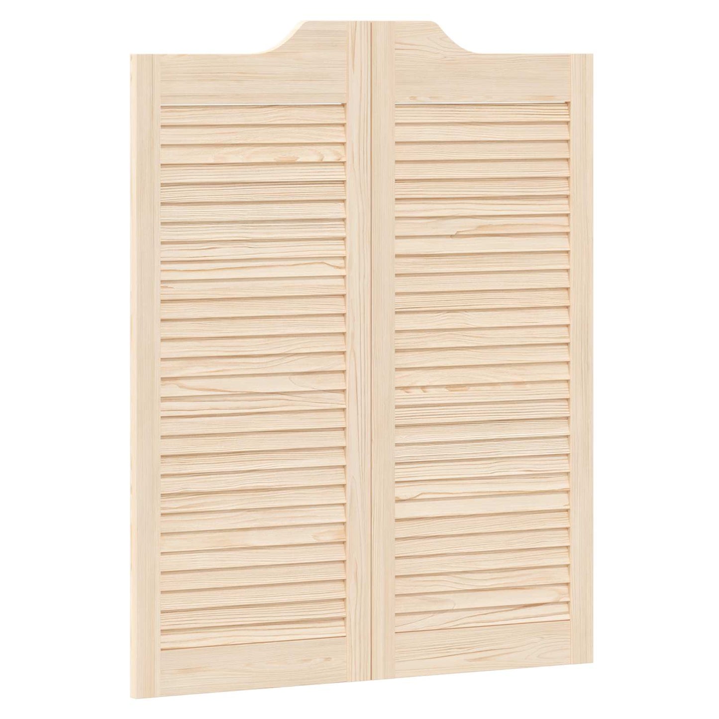 Lengő Ajtók Természetes 100 x 40 cm Tömör Fenyőfa