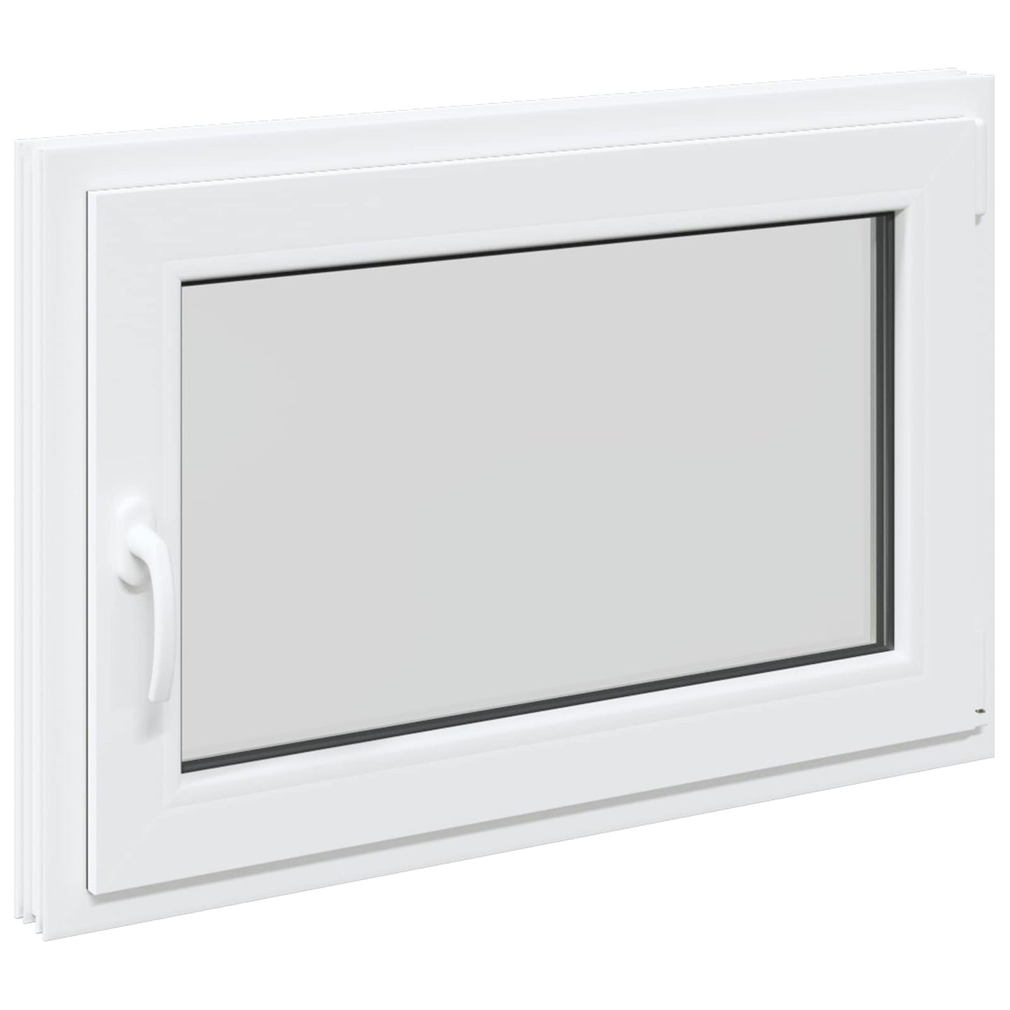 Dönthető és forgatható pinceablak RISOR 90 x 60 cm PVC és Üveg