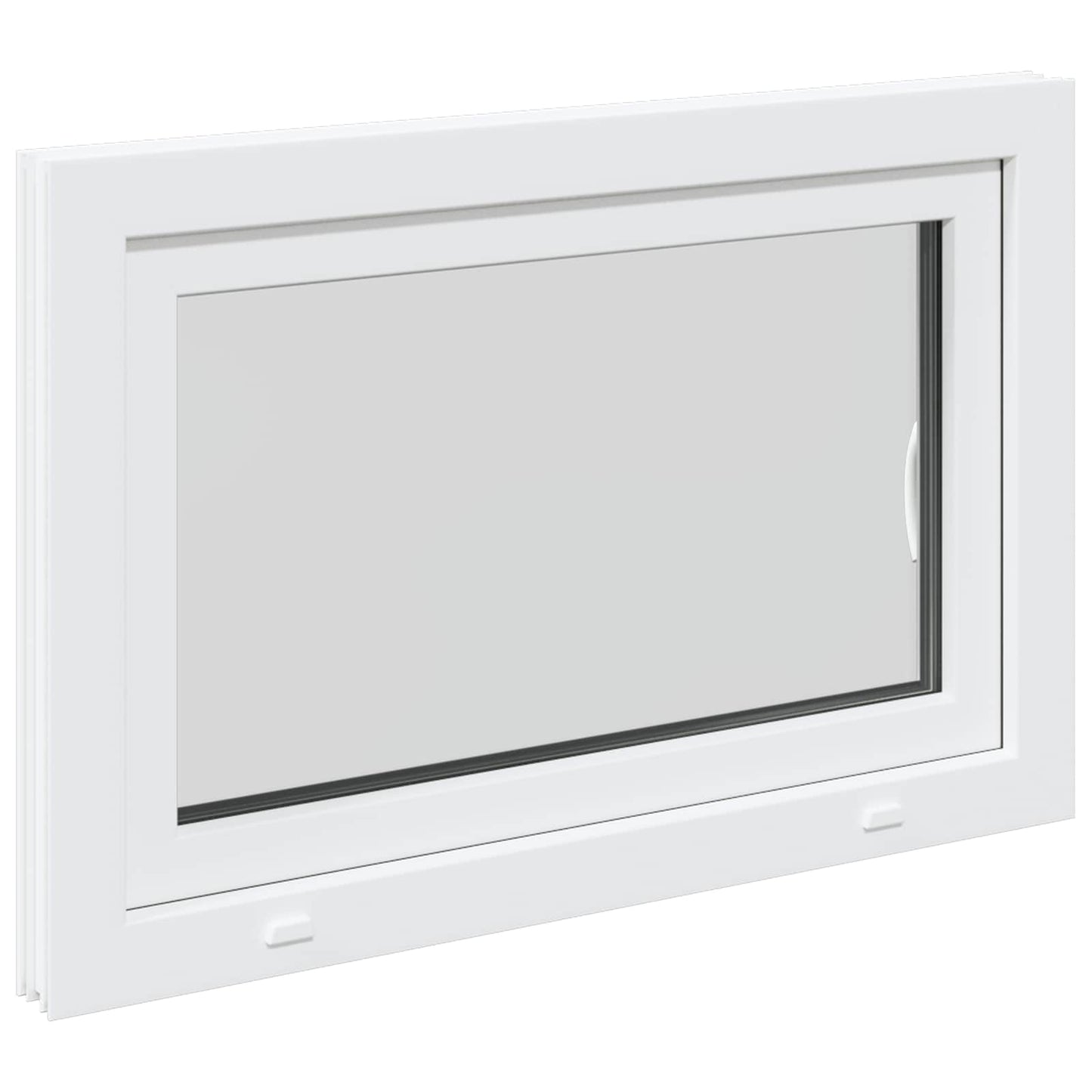 Dönthető és forgatható pinceablak RISOR 90 x 60 cm PVC és Üveg