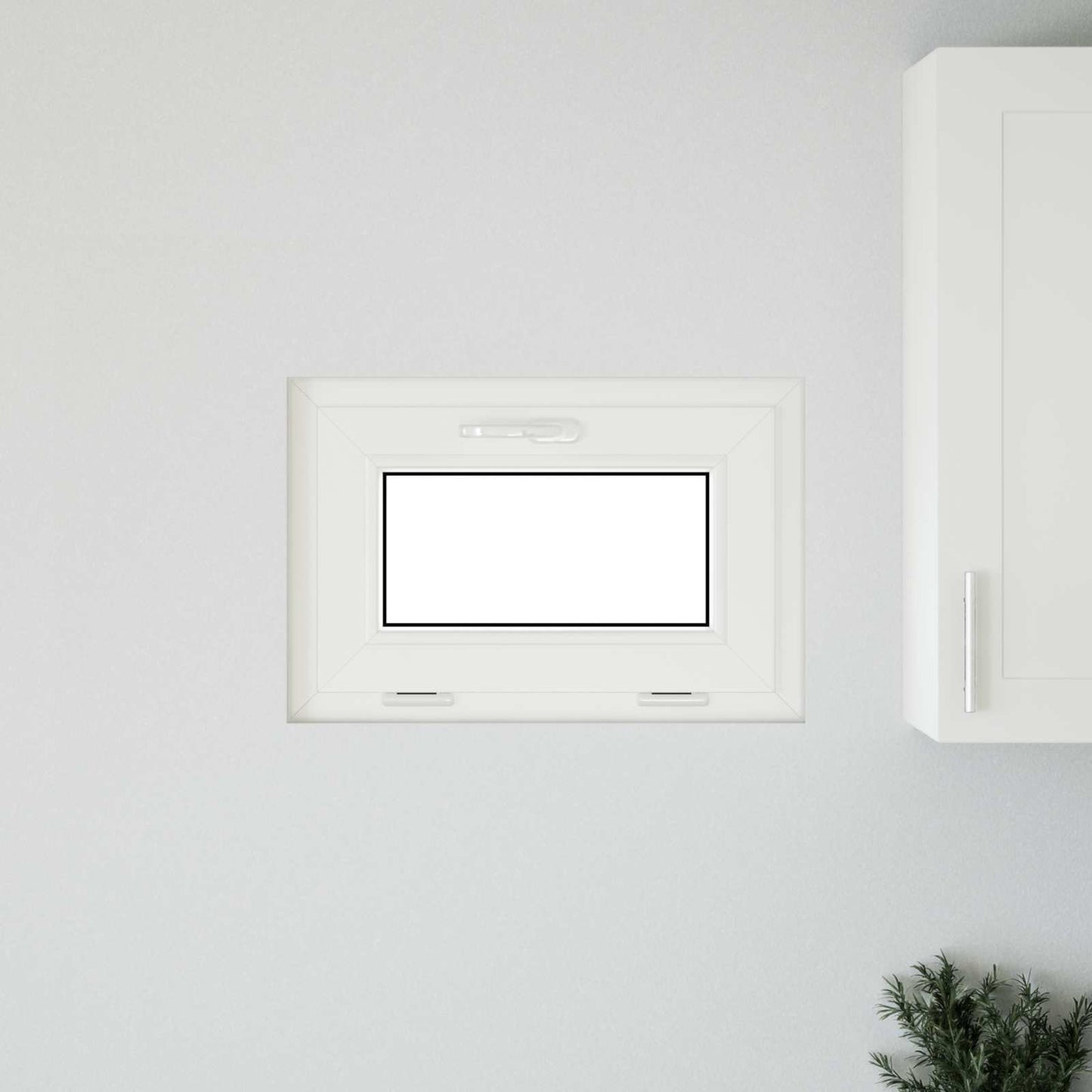 Pinceablak RISOR 60 x 40 cm PVC és átlátszó síküveg