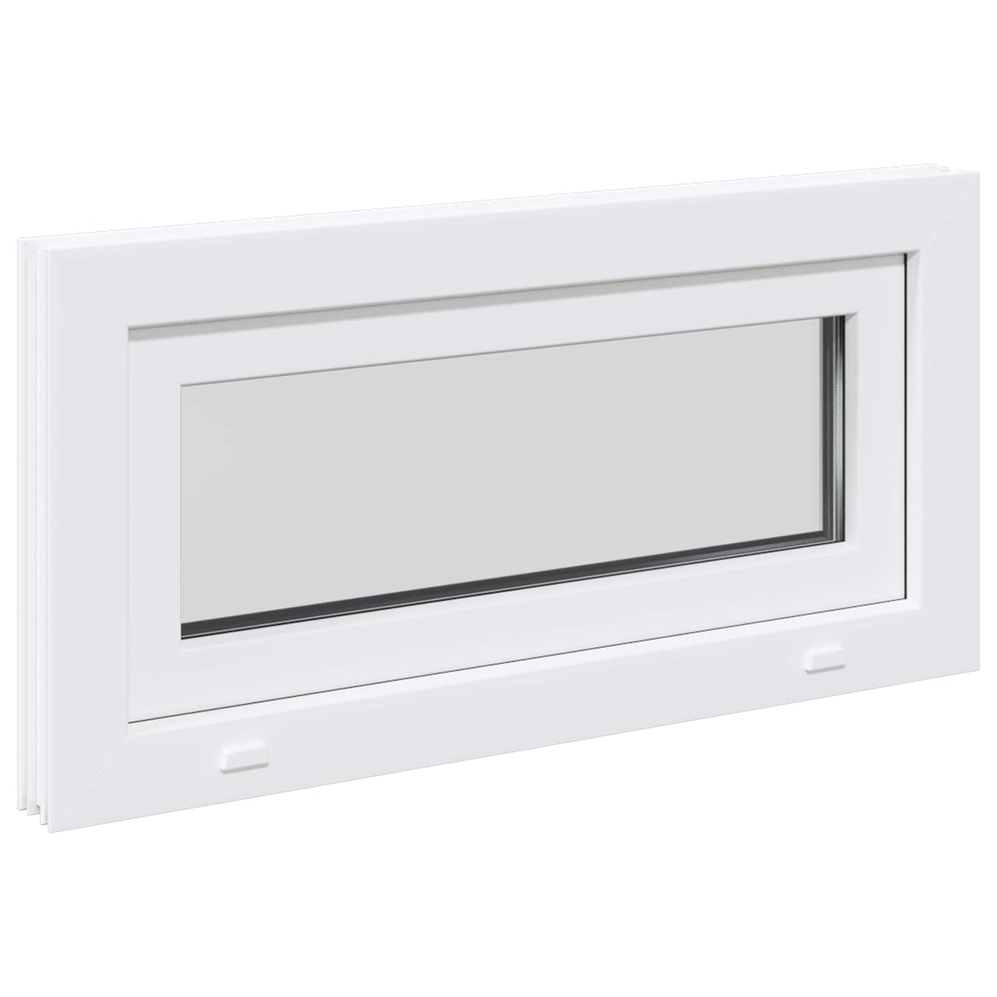 Pinceablak RISOR 80 x 40 cm PVC és átlátszó síküveg