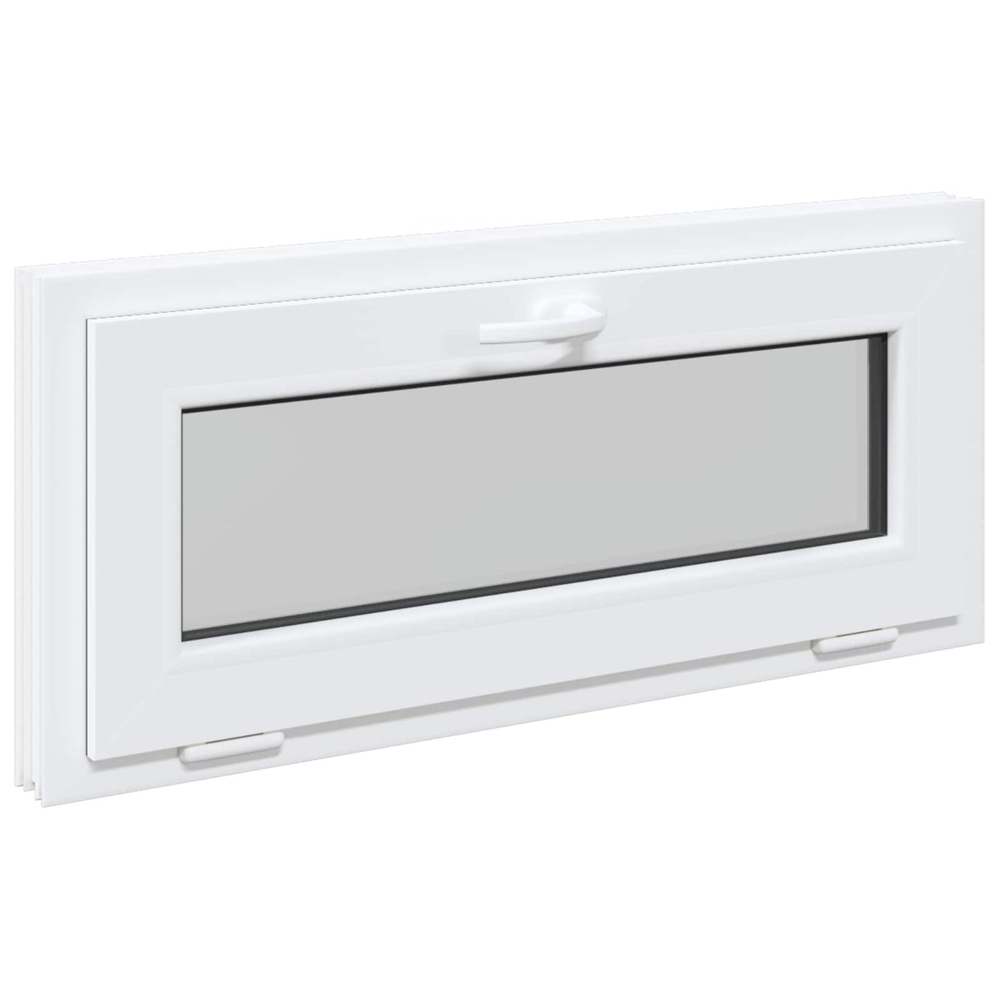 Pinceablak RISOR 90 x 40 cm PVC és átlátszó síküveg