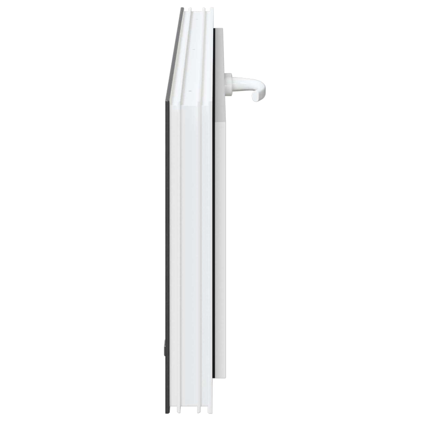 Pinceablak RISOR 100 x 40 cm PVC és átlátszó síküveg