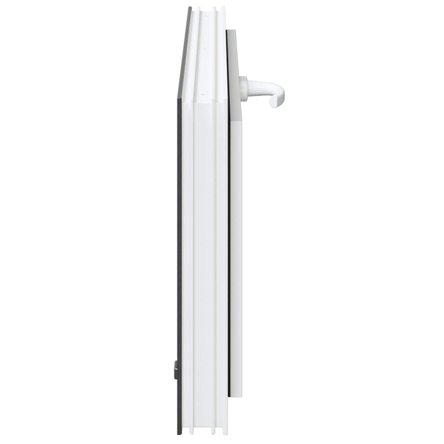 Pinceablak RISOR 90 x 40 cm PVC és átlátszó síküveg