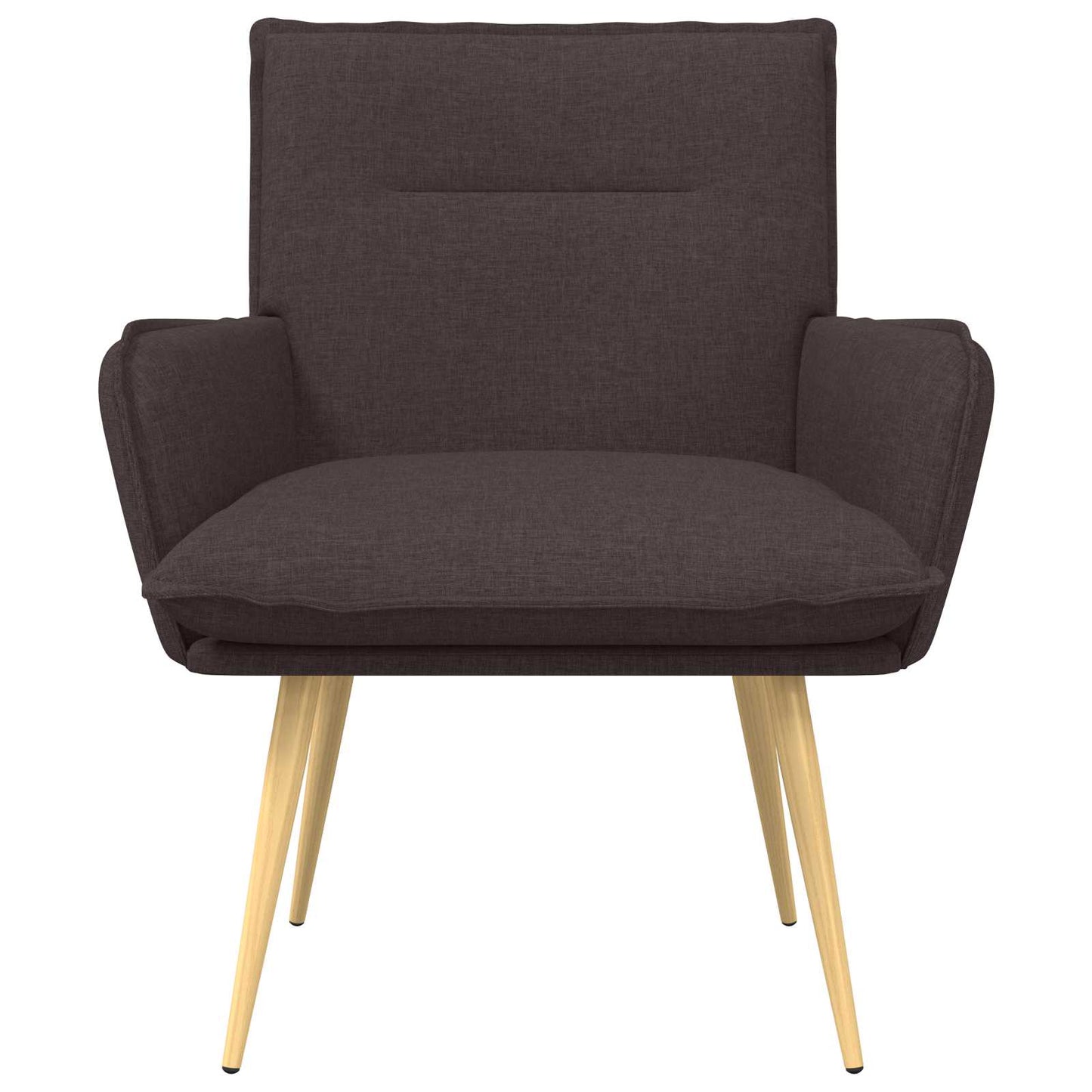 karosszék Sötét Barna Szövet
