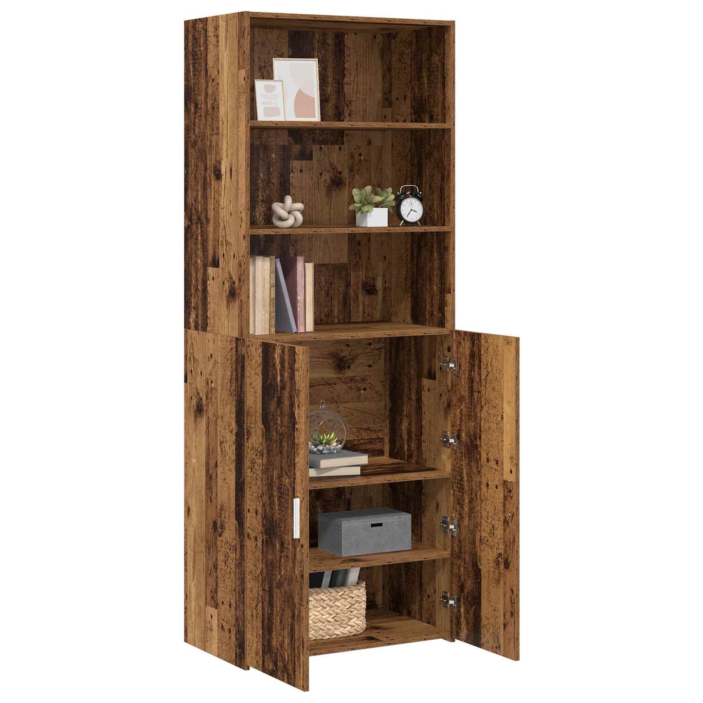 Magasfiú Antik Fa 70 x 42,5 x 185 cm Szerelt Fa