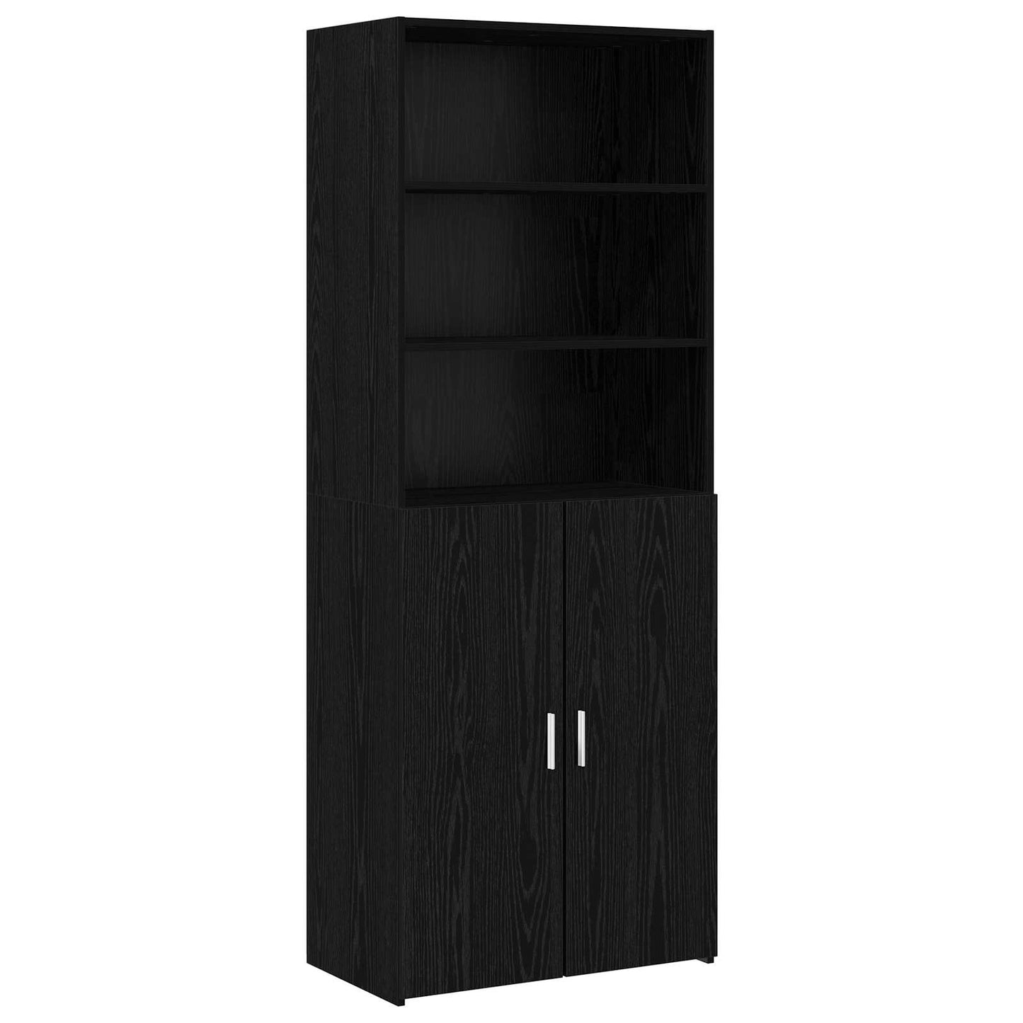 Magasfiú Fekete Tölgy 70 x 42,5 x 185 cm Szerelt Fa