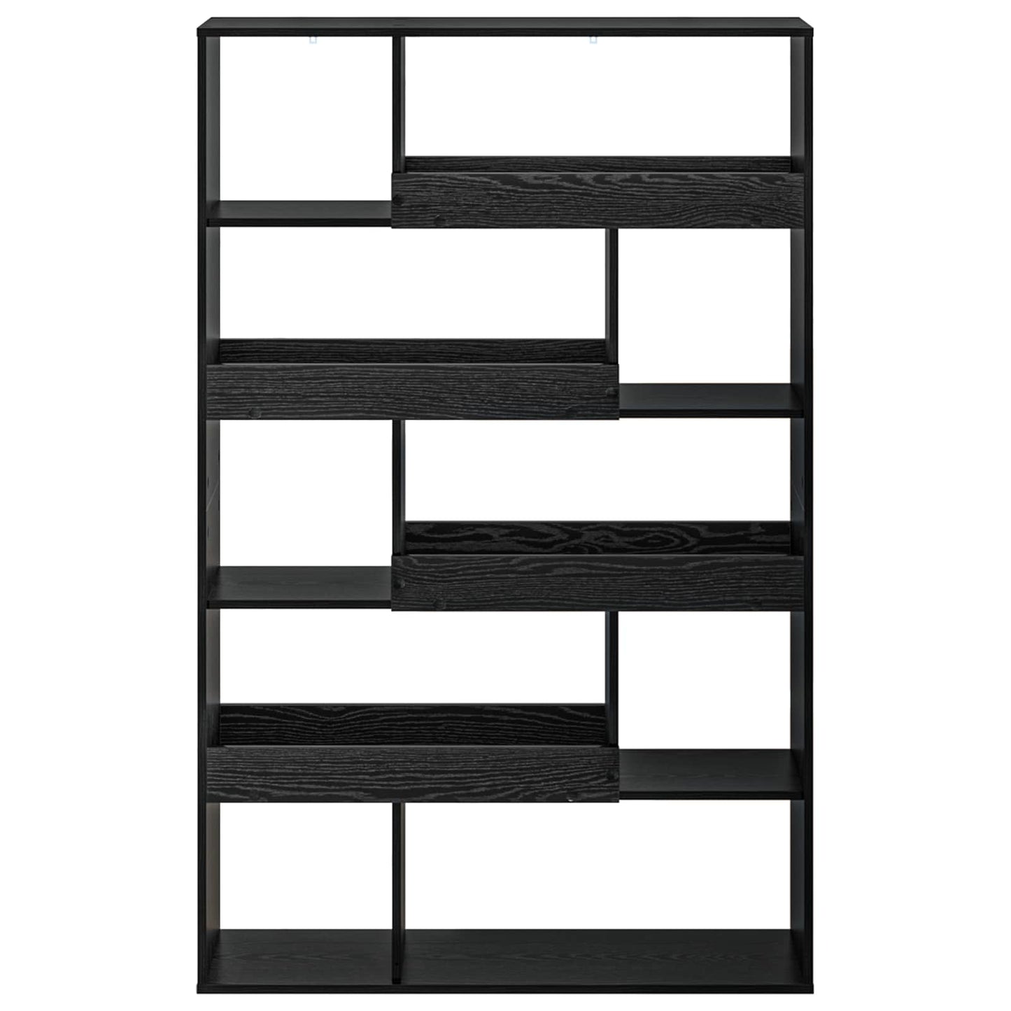 Könyvespolc Fekete tölgy 100 x 33 x 156,5 cm Faanyag