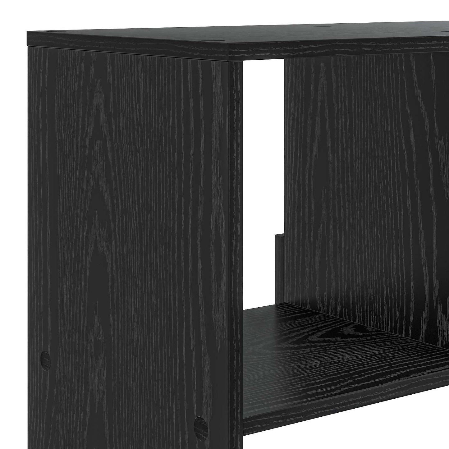 Könyvespolc Fekete tölgy 100 x 33 x 156,5 cm Faanyag
