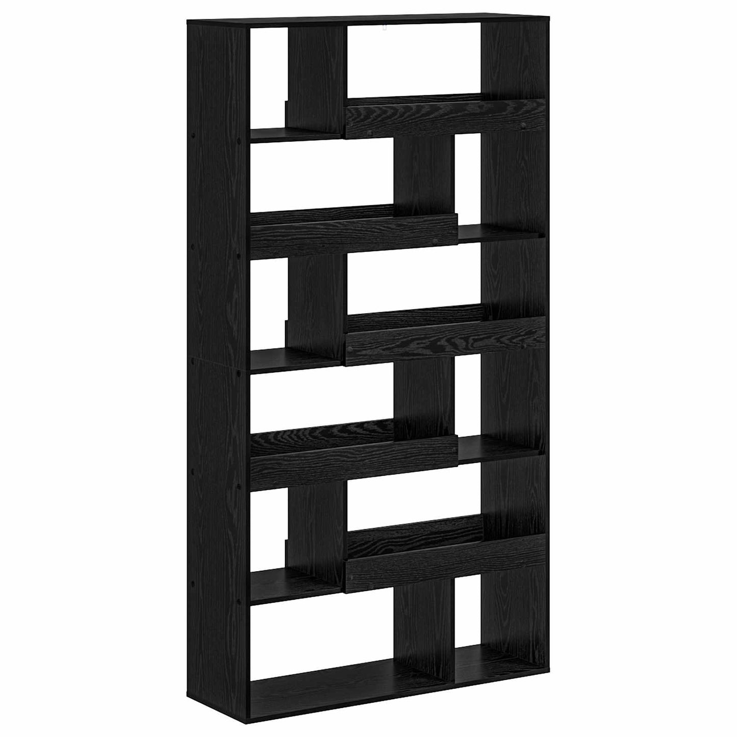 Könyvespolc Fekete tölgy 100 x 33 x 156,5 cm Faanyag