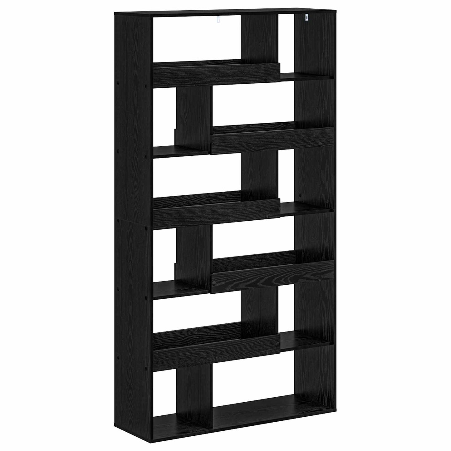 Könyvespolc Fekete tölgy 100 x 33 x 156,5 cm Faanyag