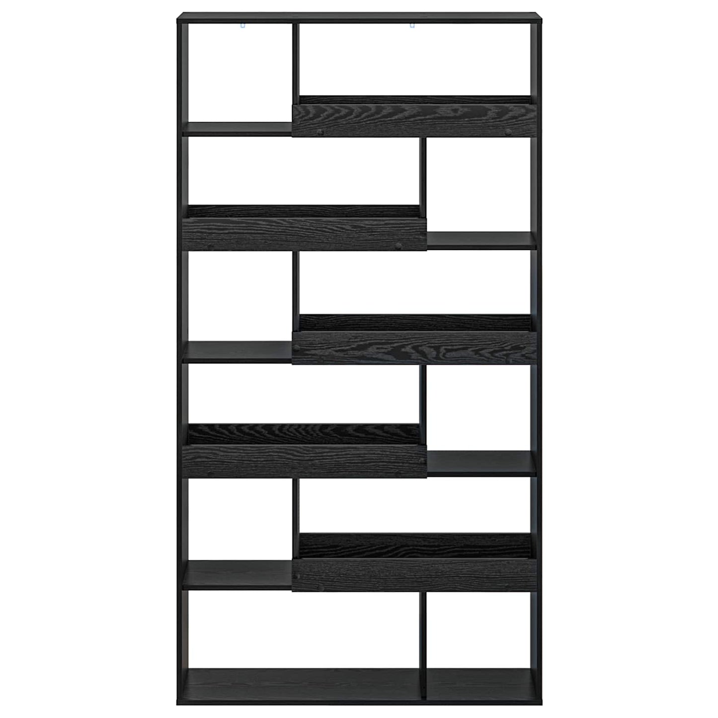 Könyvespolc Fekete tölgy 100 x 33 x 156,5 cm Faanyag