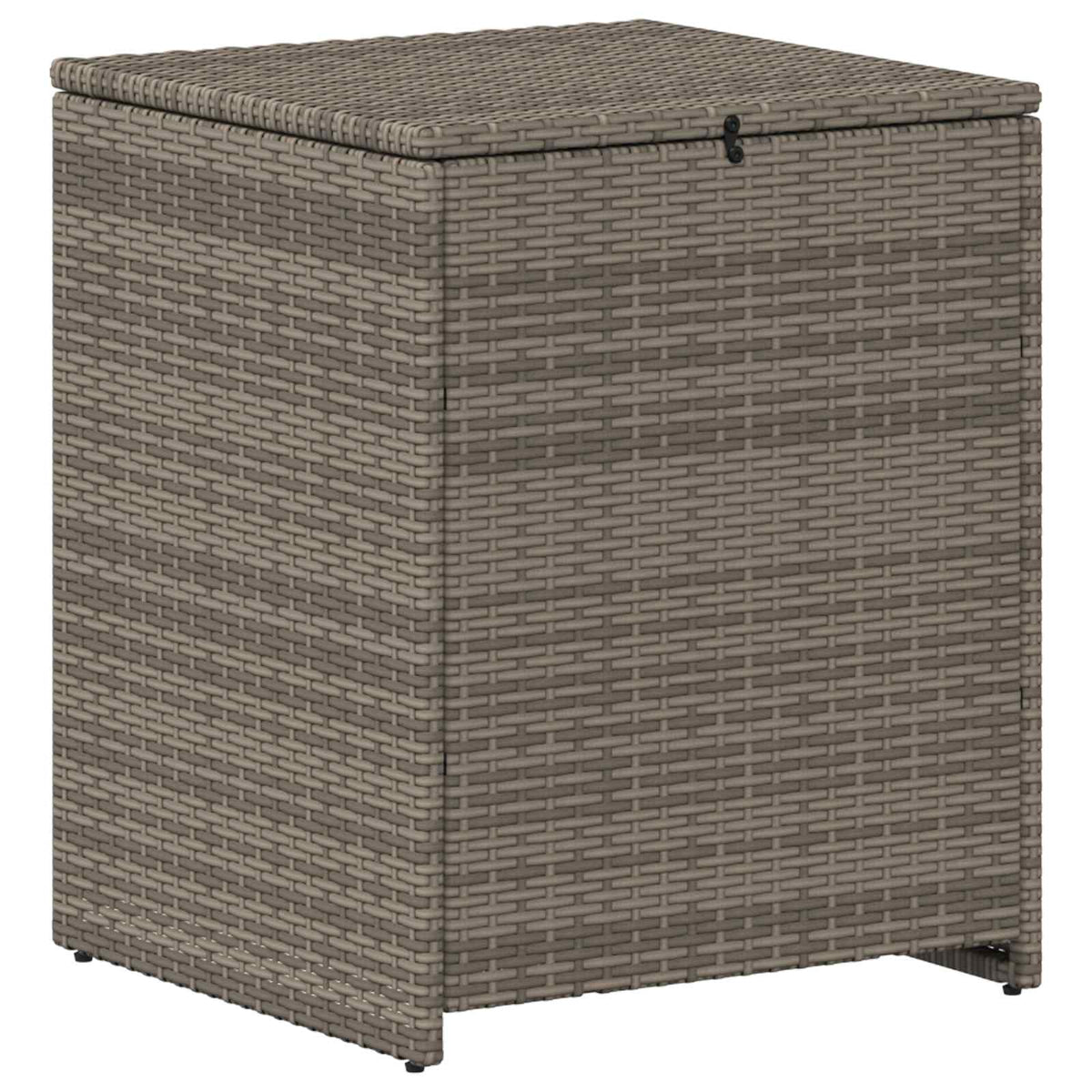 Kanapé Szett 6 db Szürke és sötétszürke Poli rattan és acél