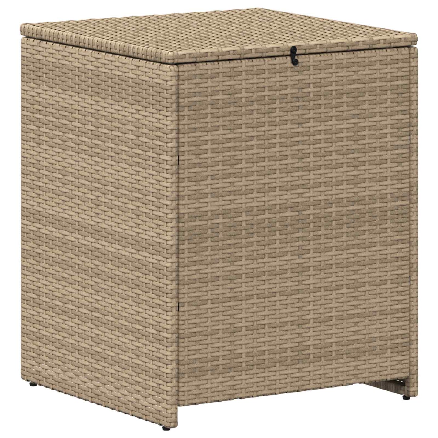 Kanapé Szett 7 db Beige és Krémszínű Poli rattan és acél