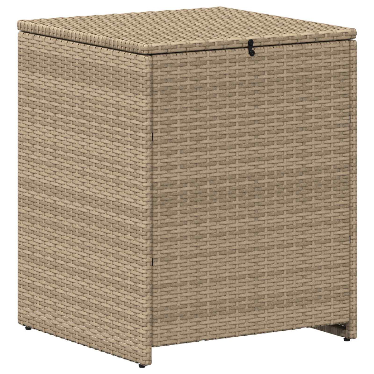 Kanapé Szett 7 db Beige és Krémszínű Poli rattan és acél