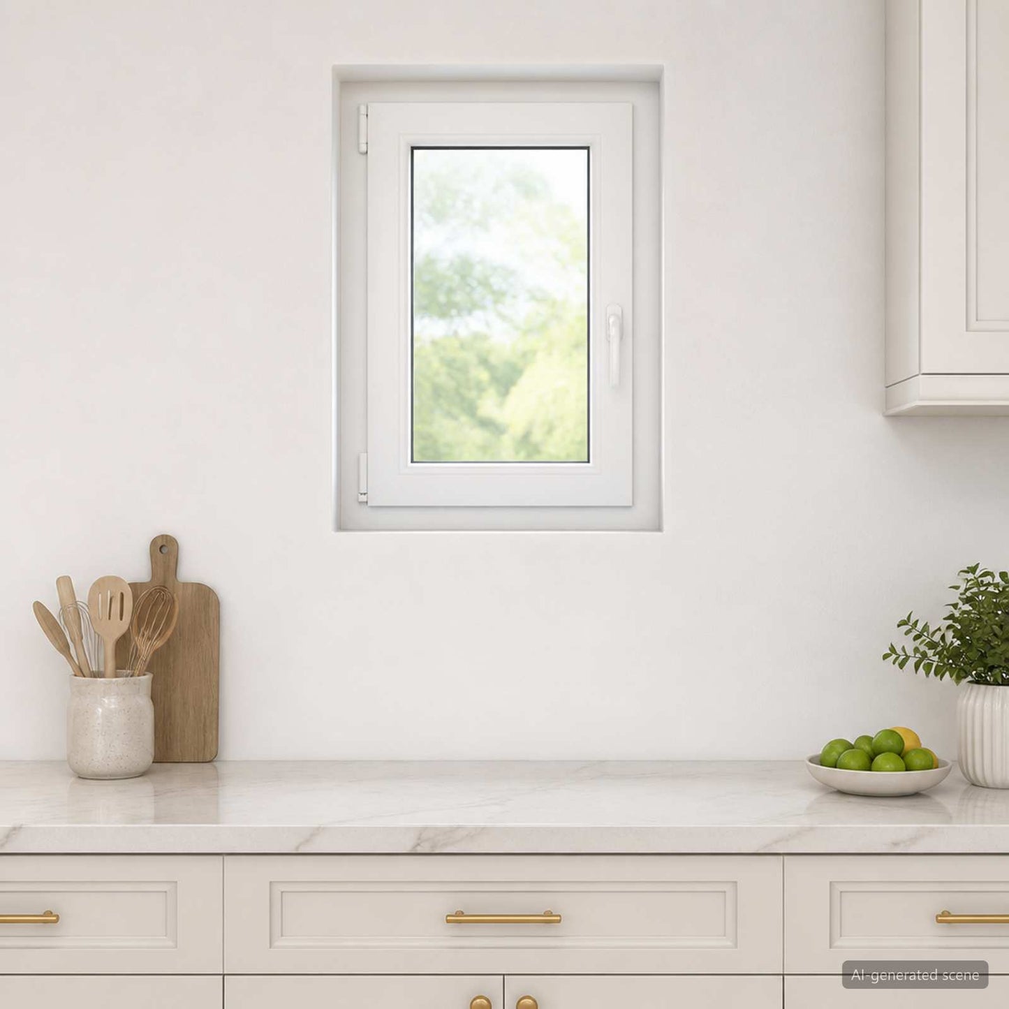 Pinceablak RISOR 50 x 70 cm PVC és Üveg