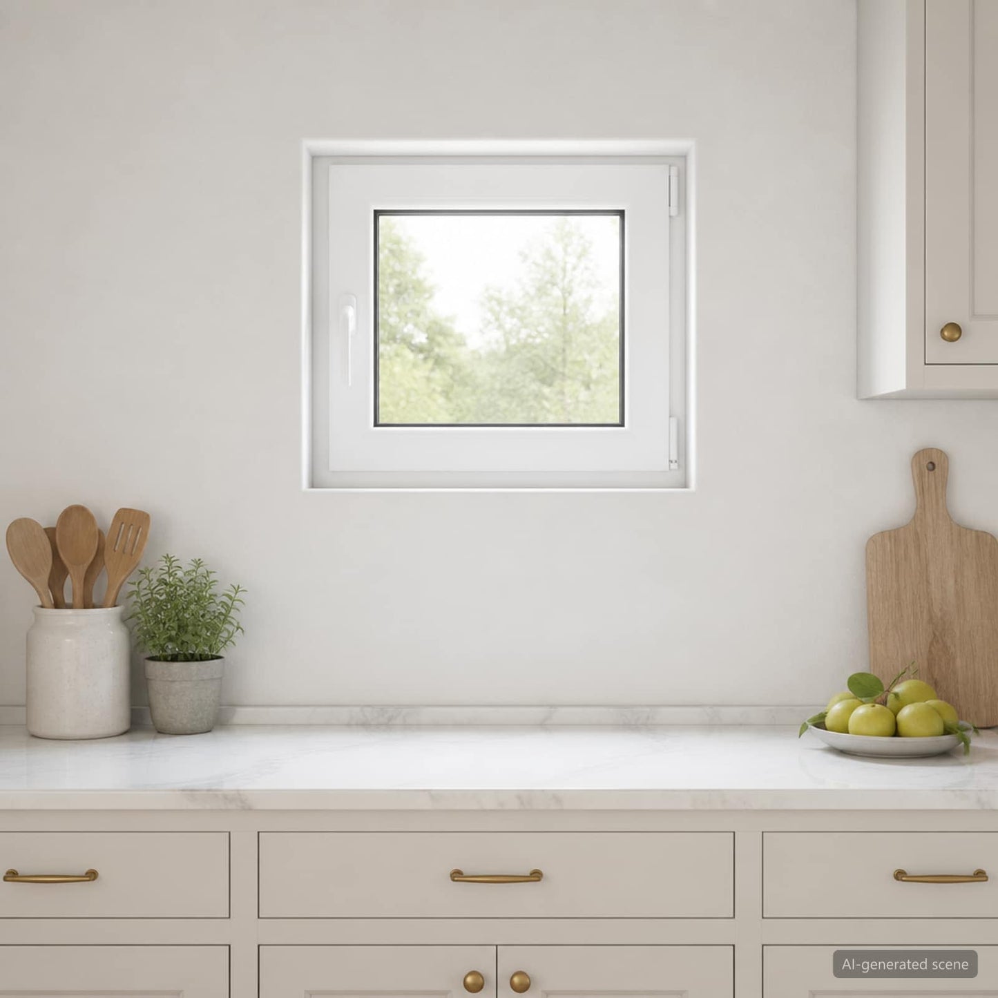 Pinceablak RISOR 55 x 50 cm PVC és Üveg