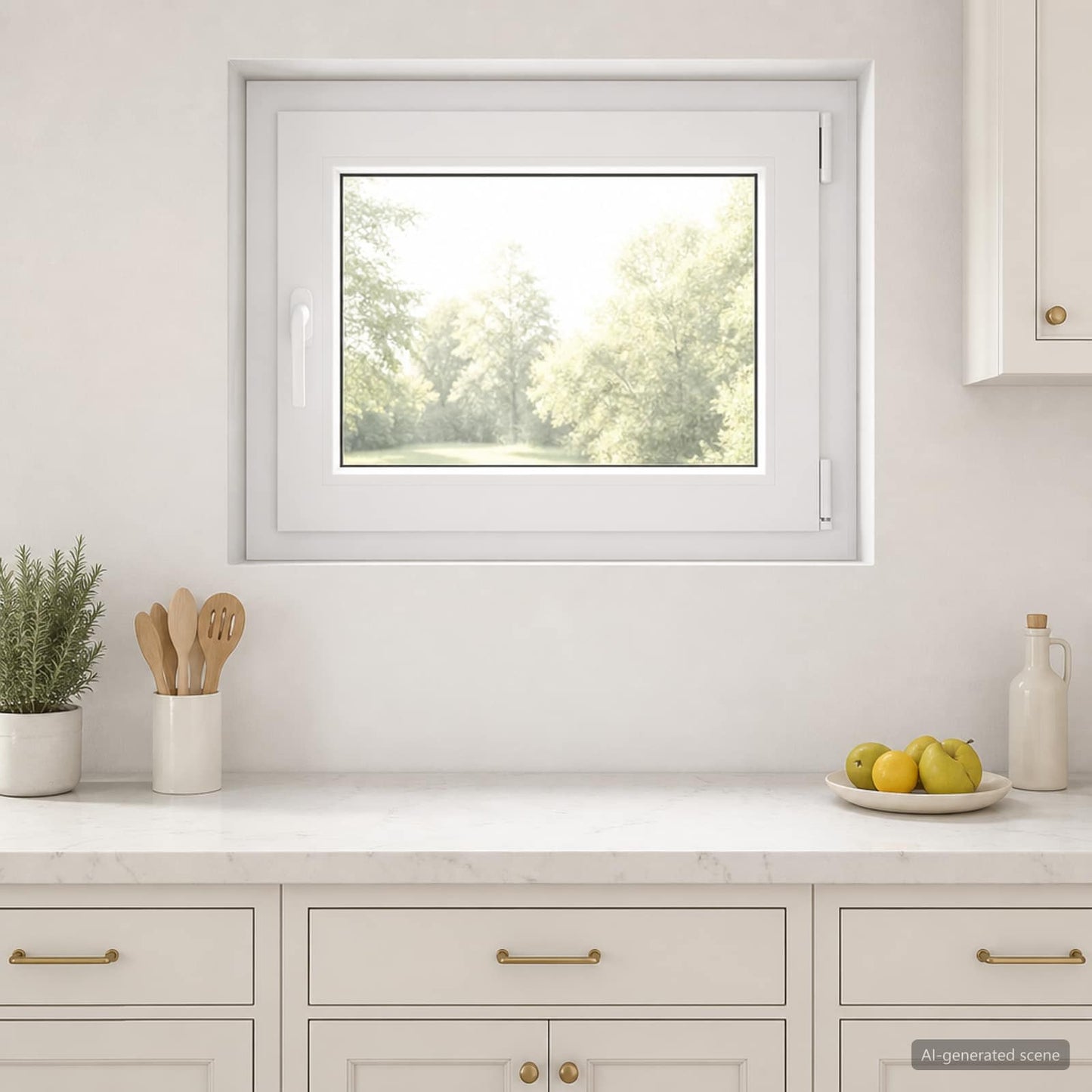 Pinceablak RISOR 50 x 55 cm PVC és Üveg