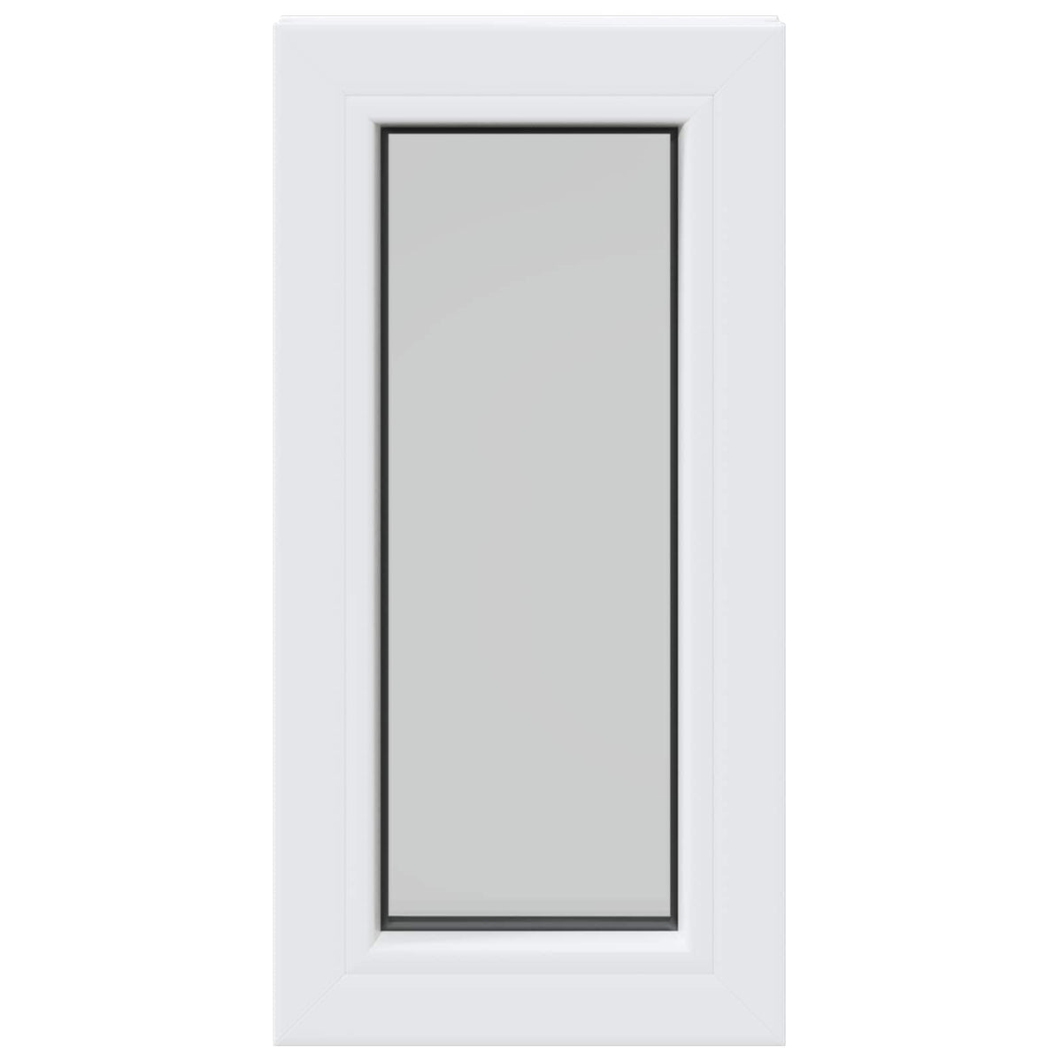 Pince ablak RISOR 30 x 55 cm PVC és Üveg
