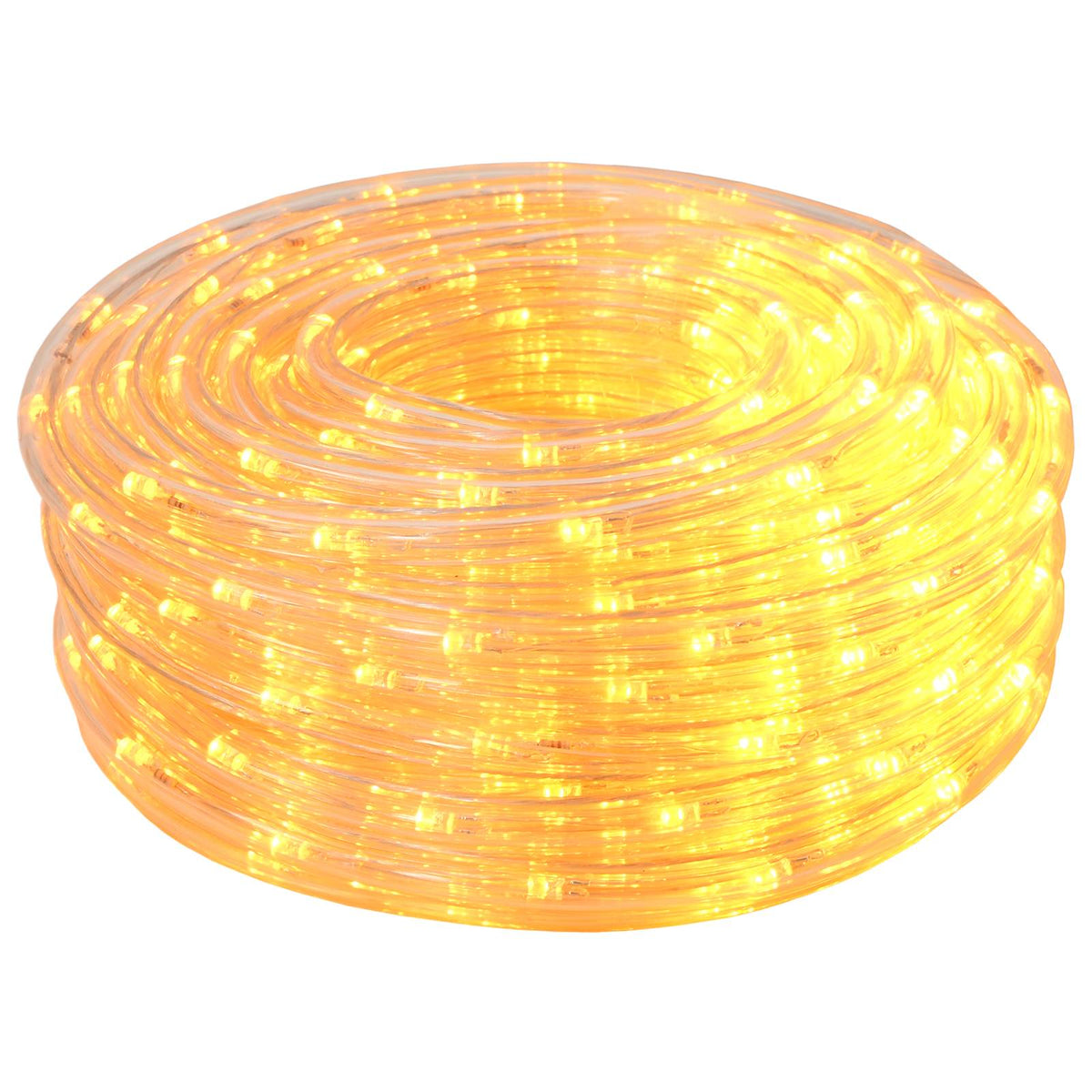 Karácsonyi LED fénykábel 2400 LED Sárga 100 m