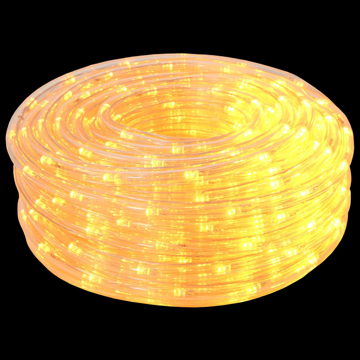 Karácsonyi LED fénykábel 2400 LED Sárga 100 m