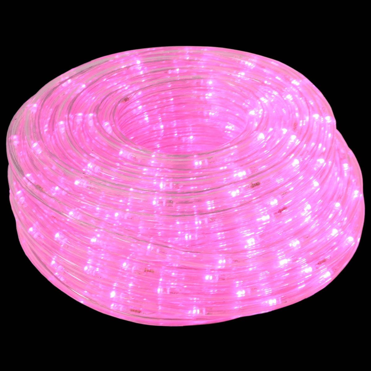 Karácsonyi LED fénykábel 2400 LED Rózsaszín 100 m