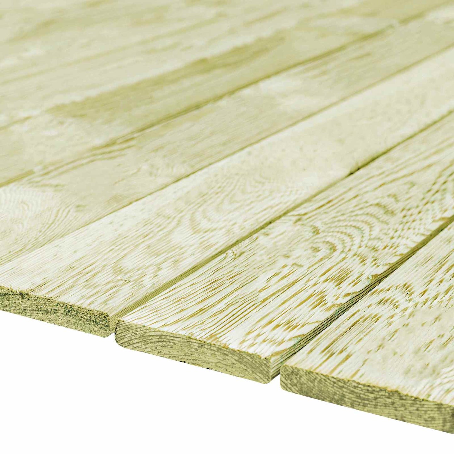 Terasz Deszka 12 pcs Zöld Impregnált 1,44 m² Impregnált Fenyőfa