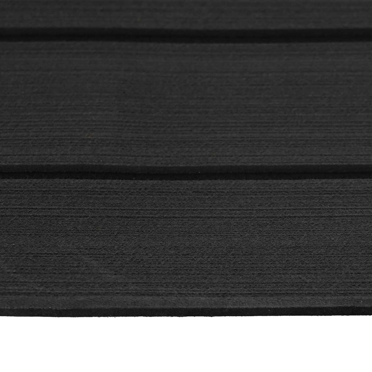 Csónak Szőnyeg Csíkos Sötét Szürke és Fekete 240 x 60 cm EVA