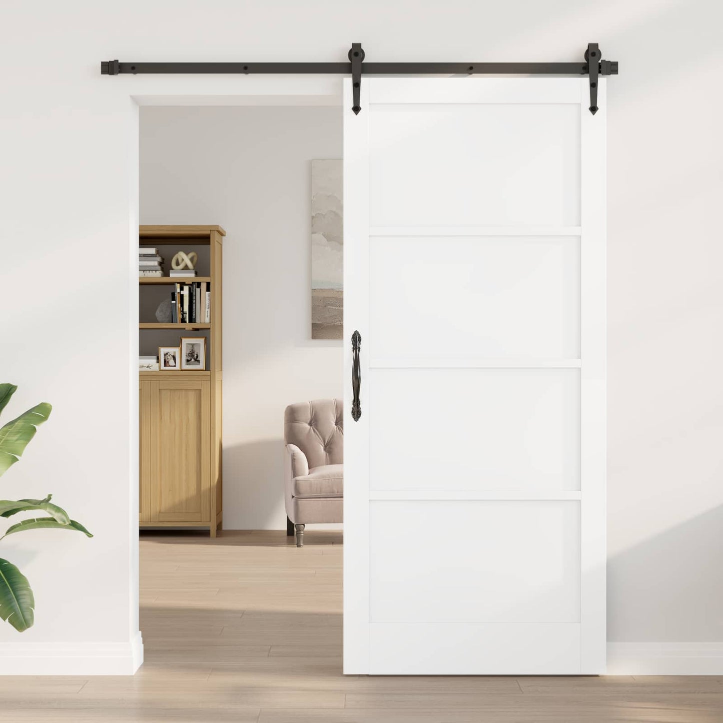 Belső Ajtó Fehér 93 x 211 cm Furnér