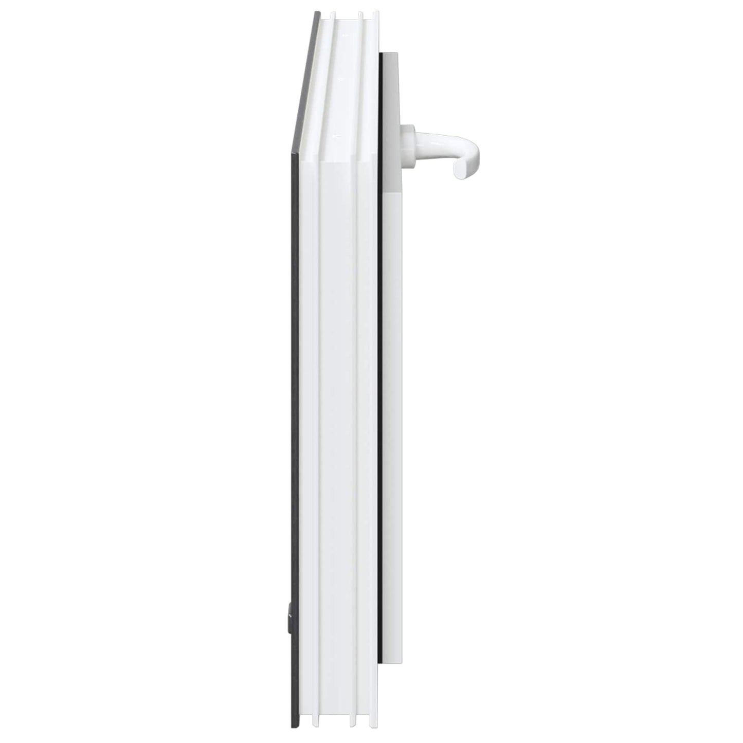 Pinceablak RISOR 80 x 40 cm PVC és átlátszó síküveg