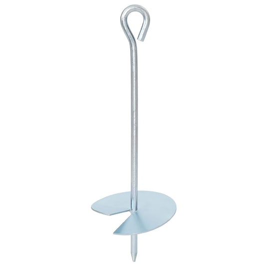 Földi horgony 2 pcs Ezüst Ø10 x 30 cm Galvanizált fém