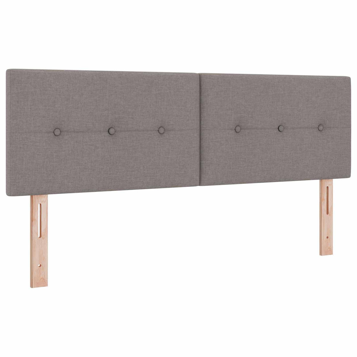 Boxspring ágy matraccal Tópszínű 140 x 200 cm Szövet