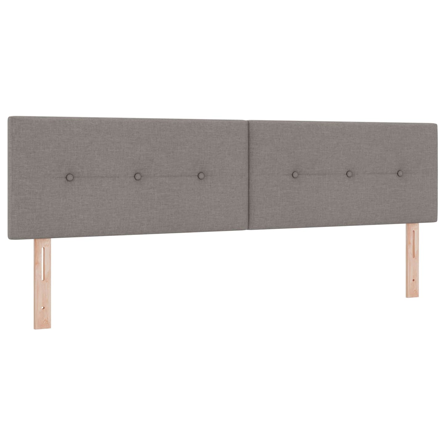 Boxspring ágy matraccal Tópszínű 180 x 200 cm Szövet