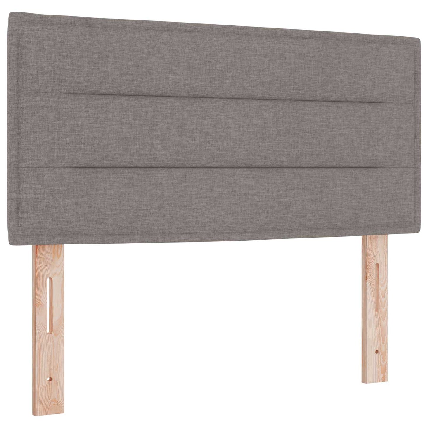 Boxspring ágy matraccal és LED-del Tópszínű 80 x 200 cm Szövet